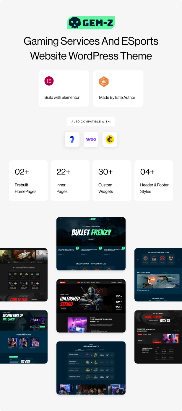 Ultimate eSports & Gaming WordPress Theme